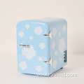 Blue 4L 6 Cans Home Mini Refrigerator